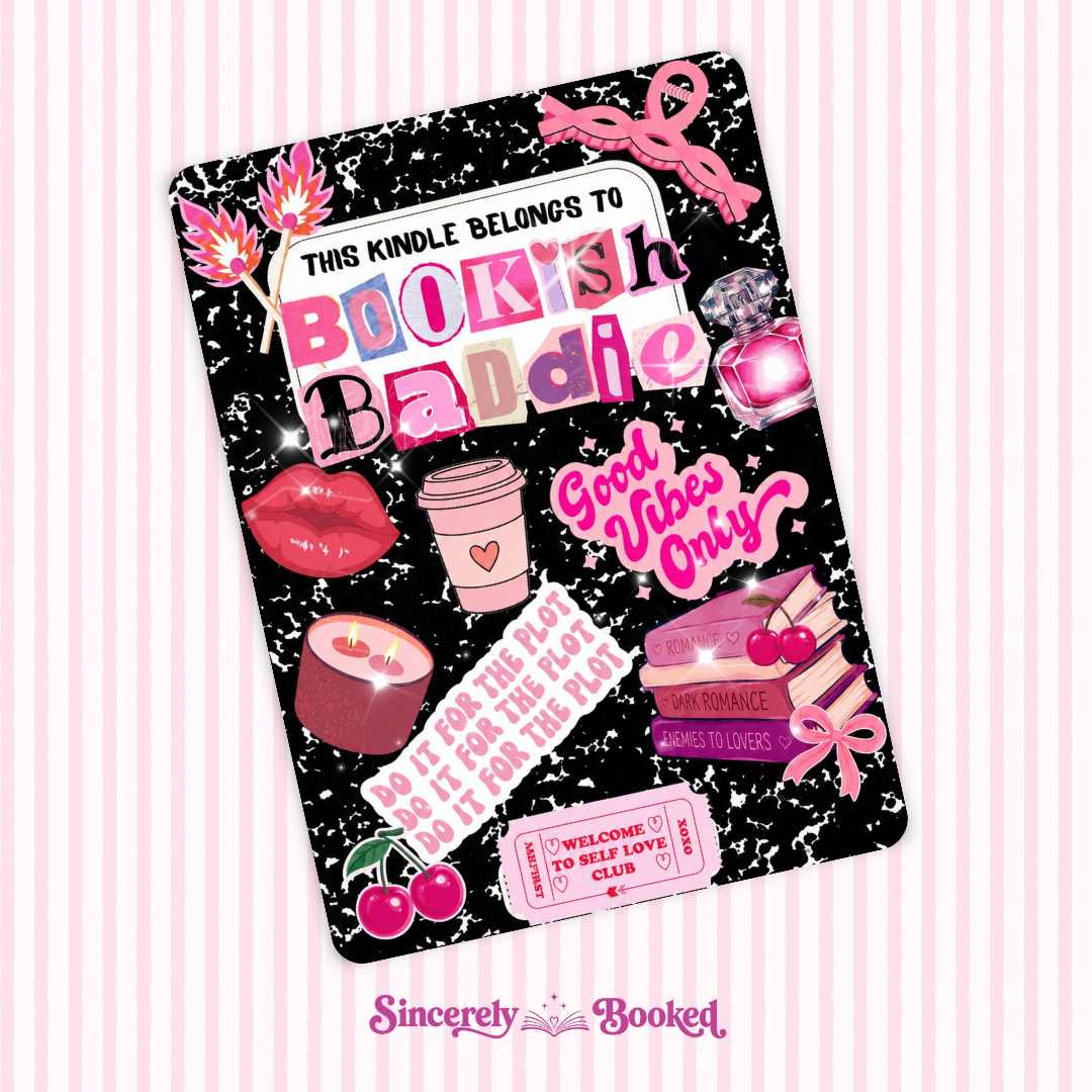 Bookish Baddie Kindle Insert