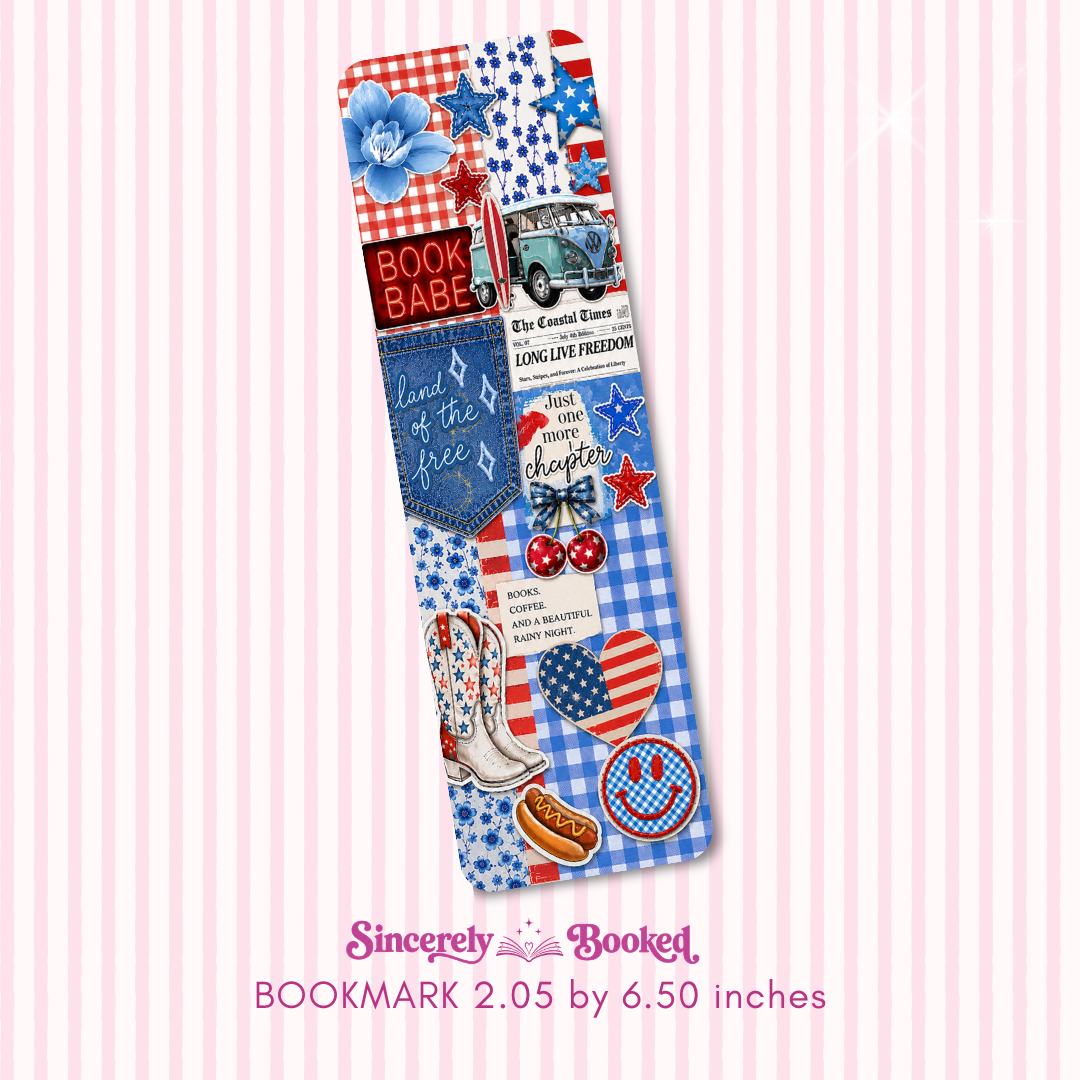 LIMITED EDITION 4th of July Bookmark