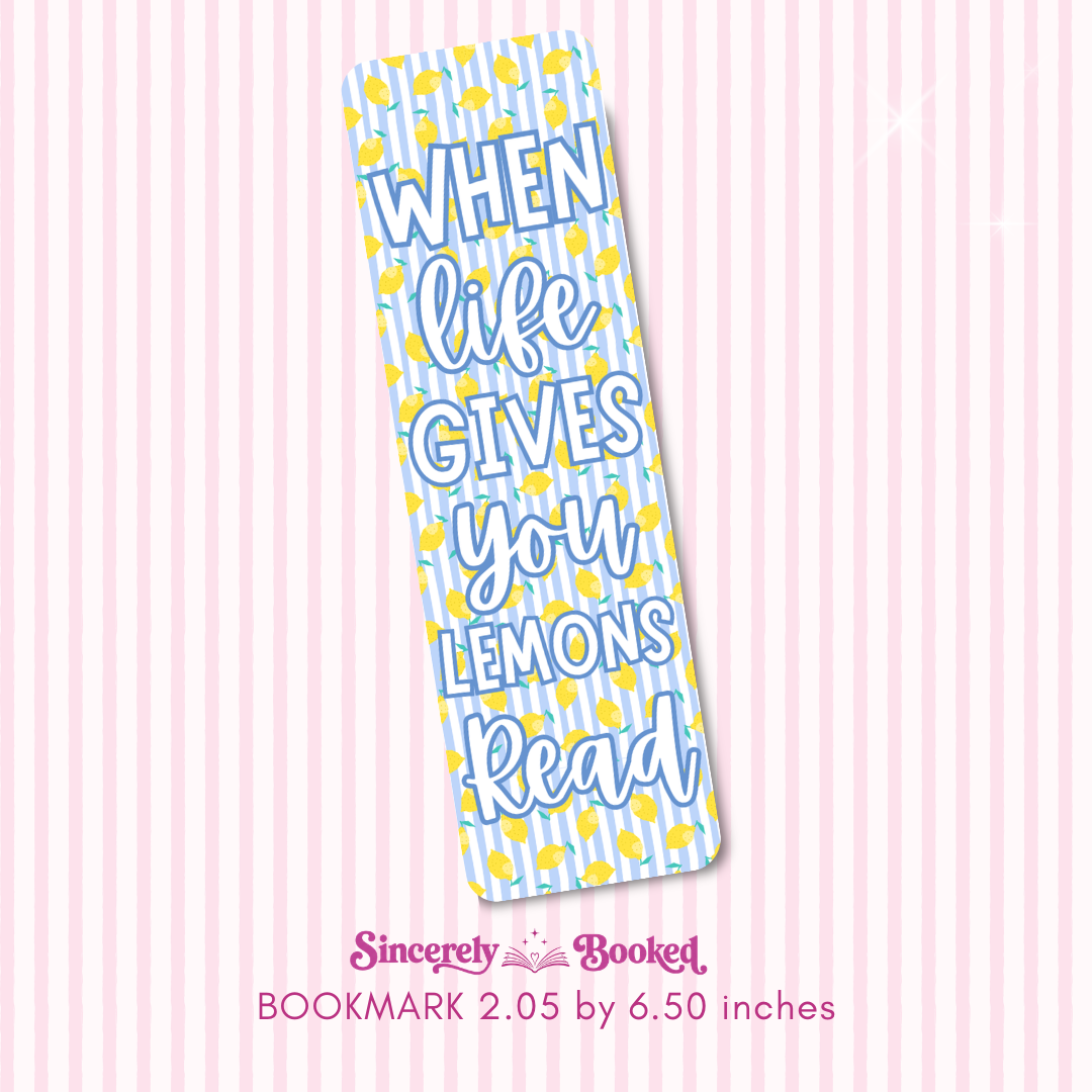 When Life Gives You Lemons Bookmark