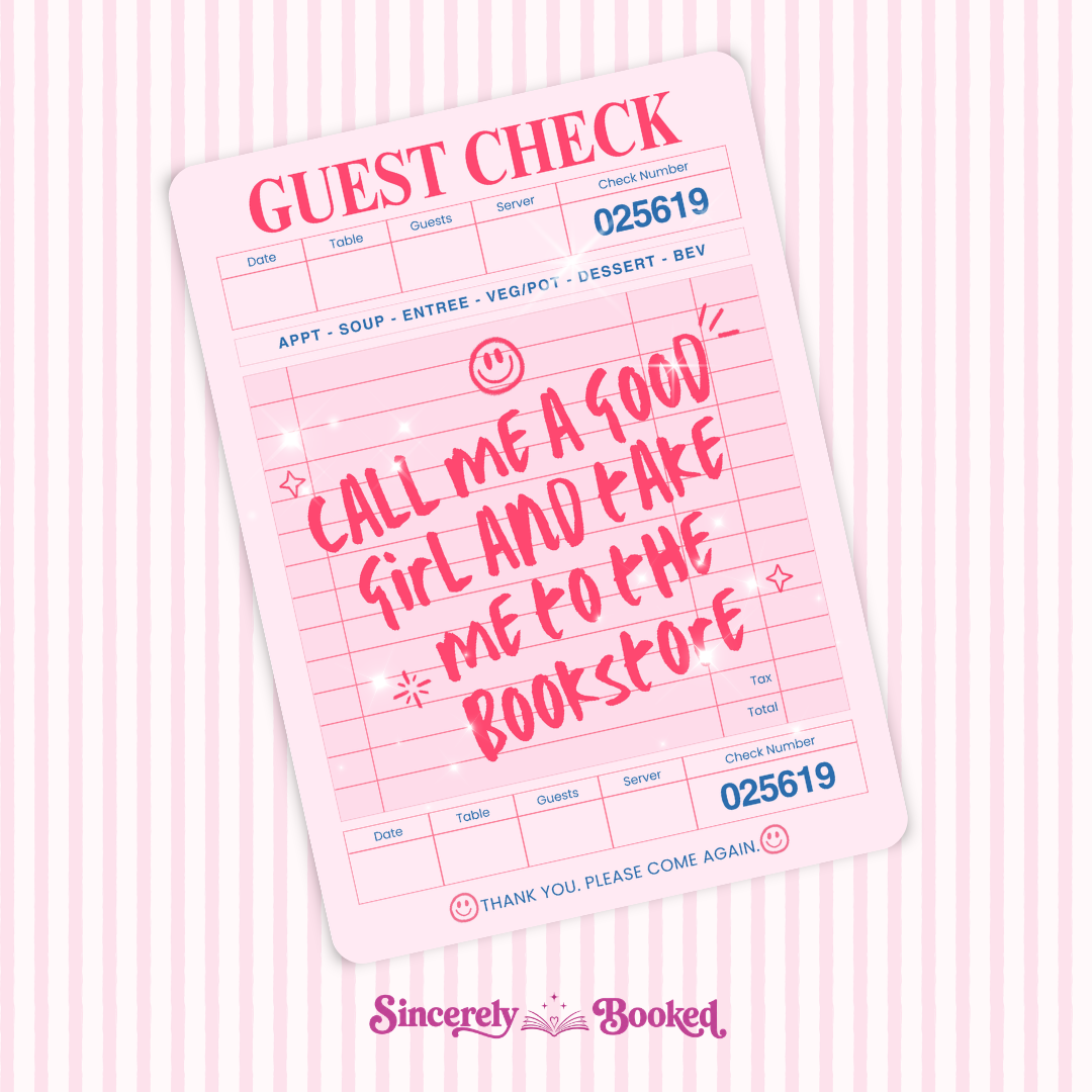 Guest List: Bookstore Kindle Insert