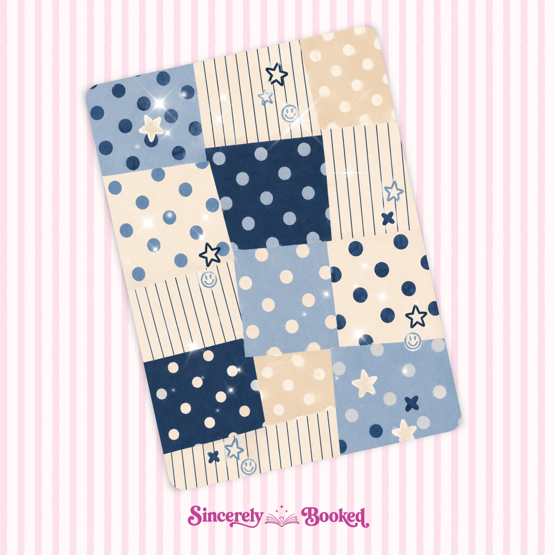 Blue Patchwork Insert