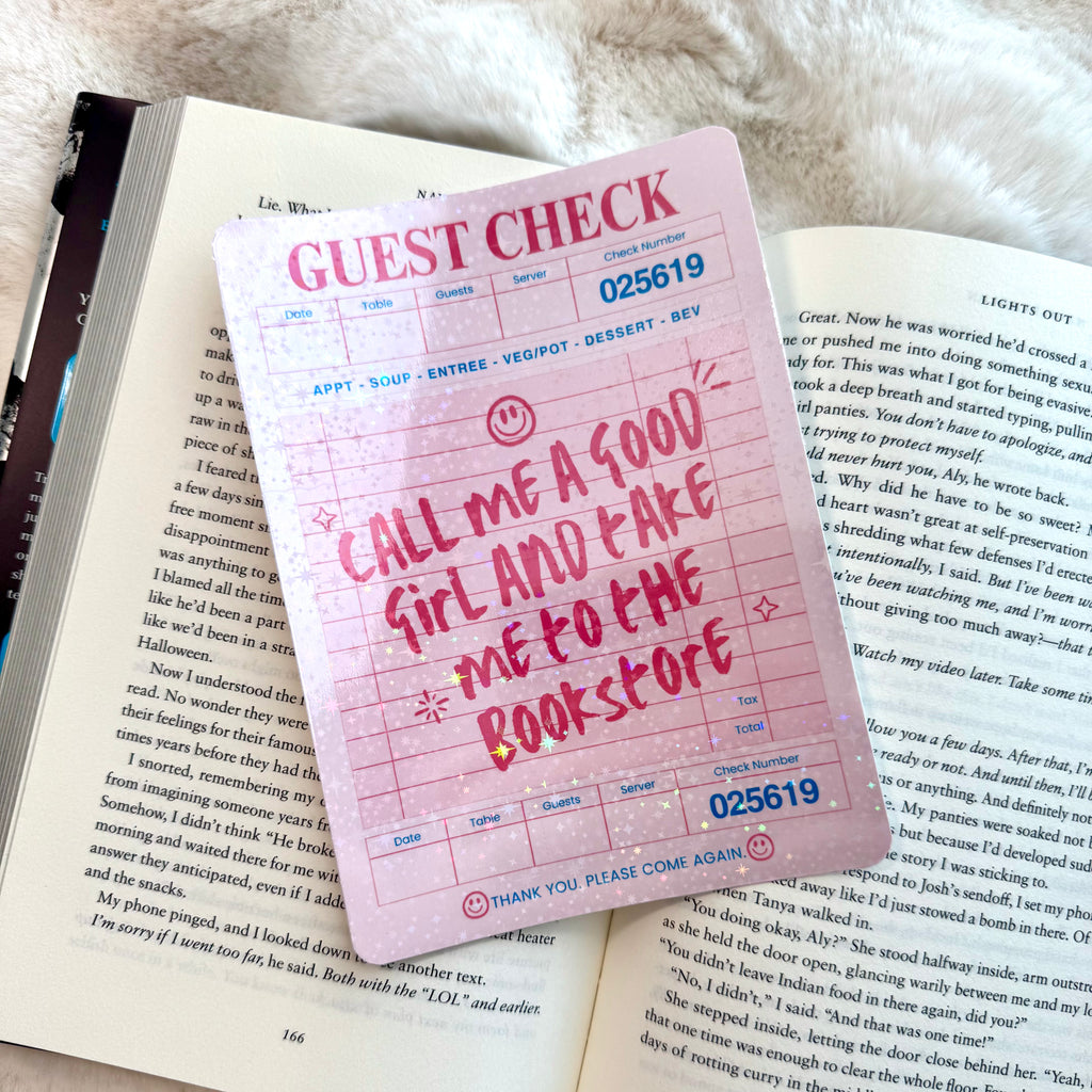 Guest List: Bookstore Kindle Insert