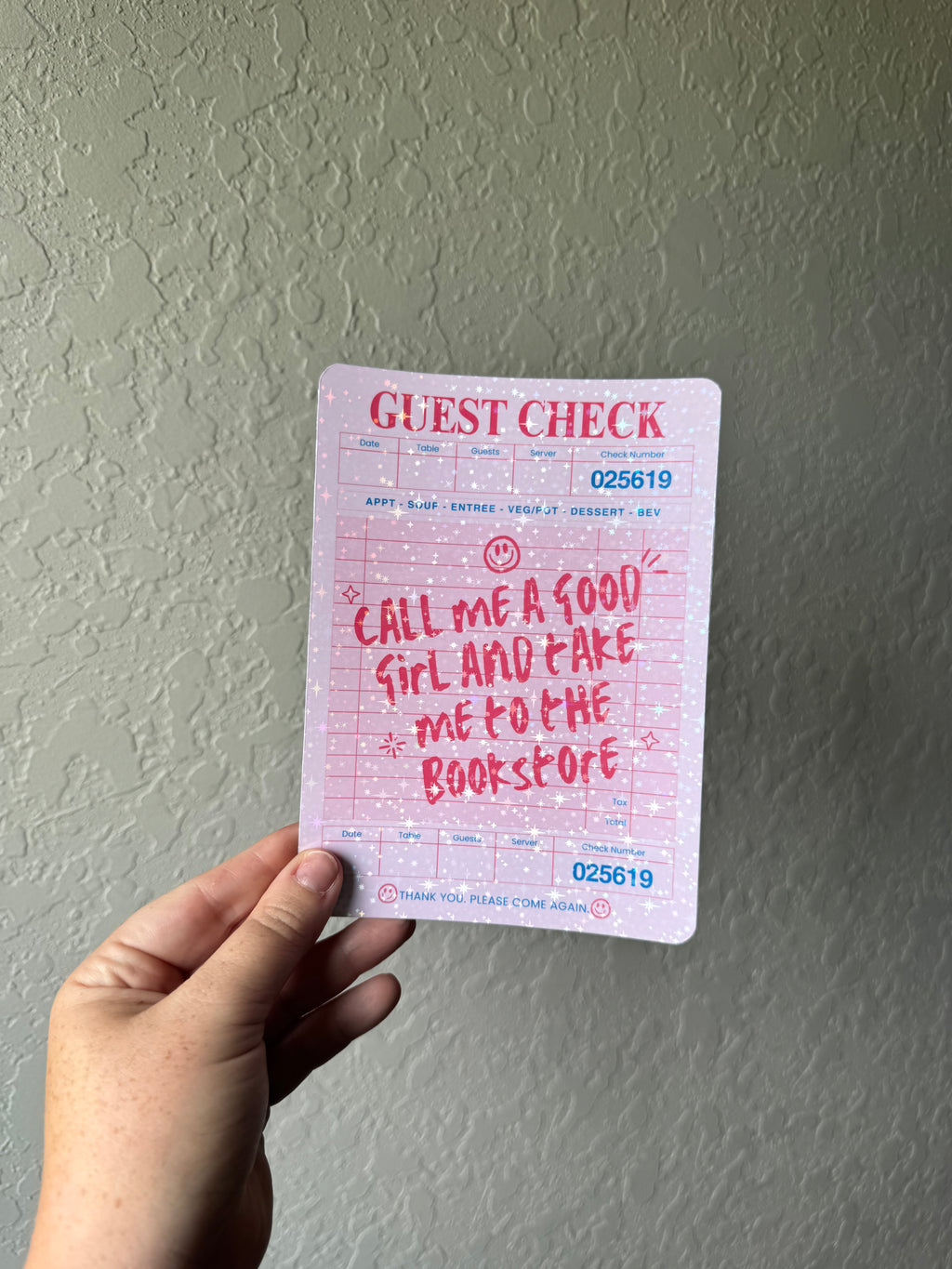 Guest List: Bookstore Kindle Insert
