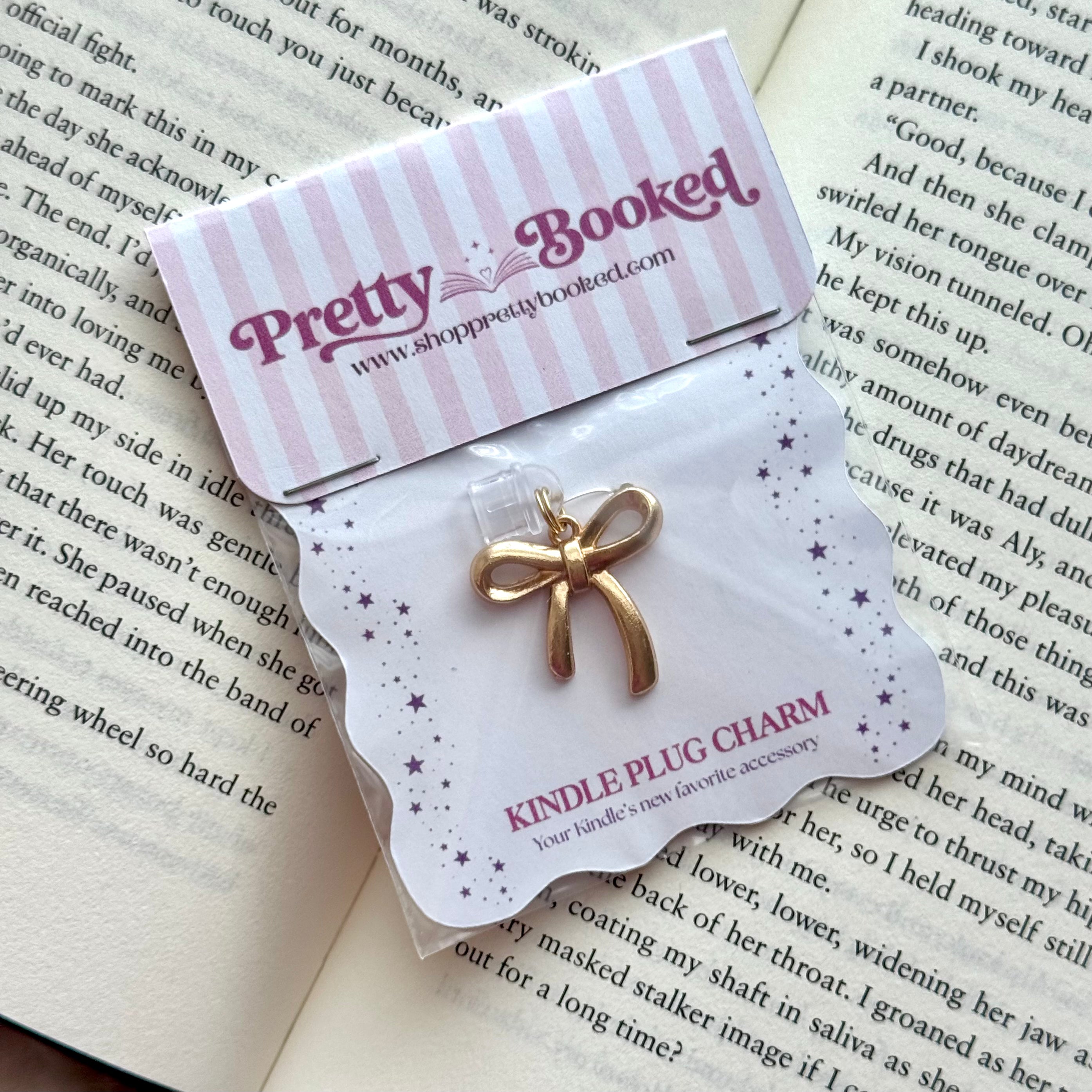 Bow Dust Plug Charm