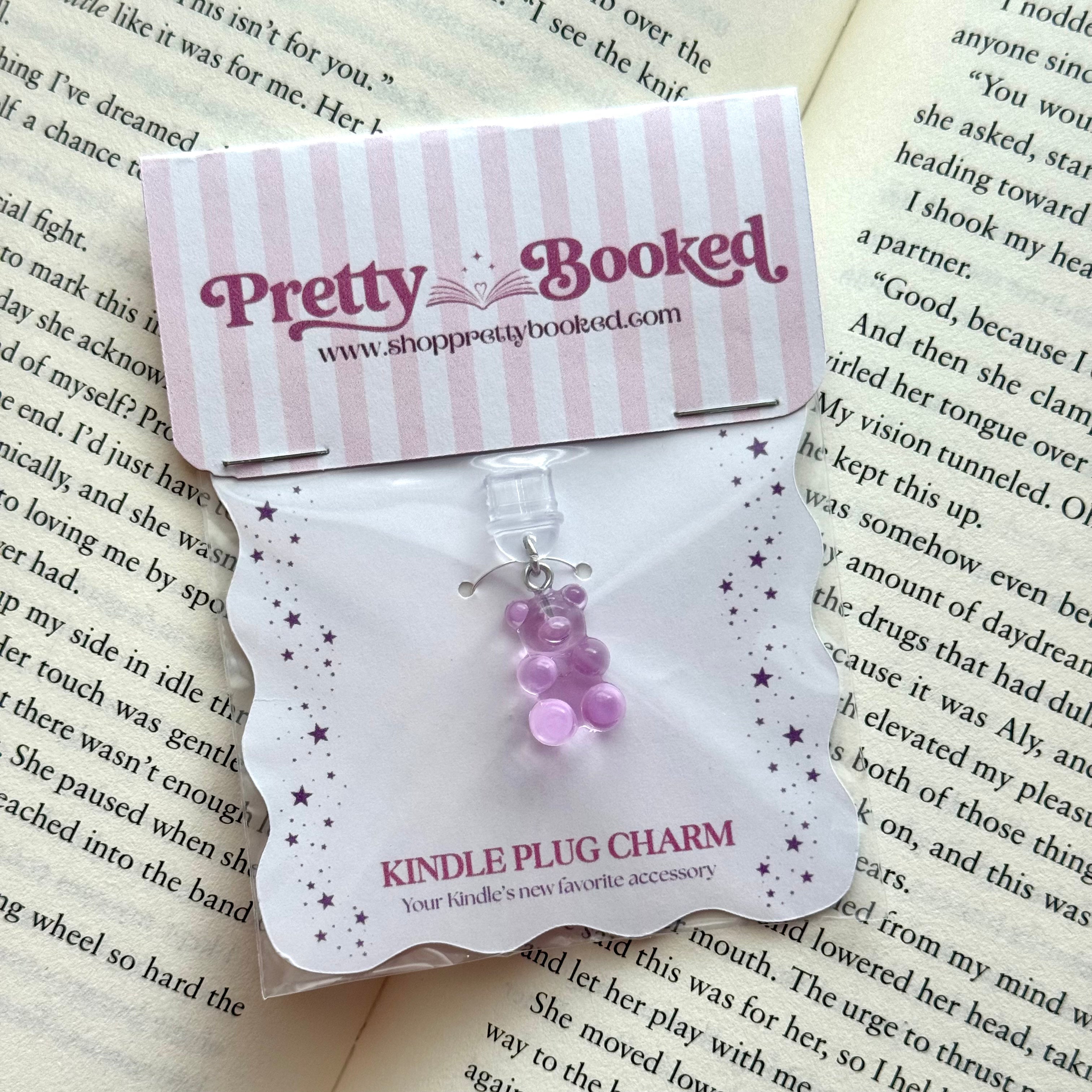 Purple Bear Dust Charm